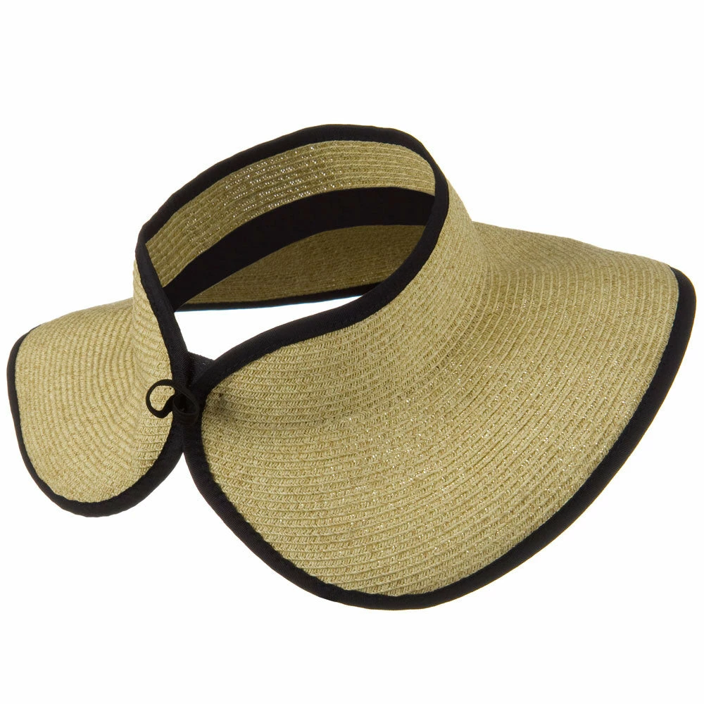 Jeanne Simmons UPF50+ Tweed Roll Up Visor - Image 18