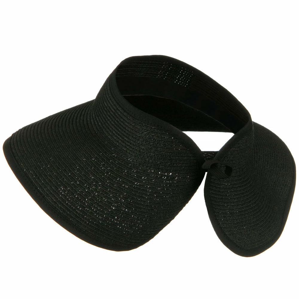 Jeanne Simmons UPF50+ Tweed Roll Up Visor - Image 22