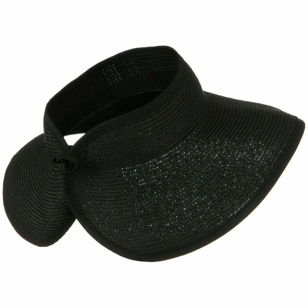 Jeanne Simmons UPF50+ Tweed Roll Up Visor - Image 23