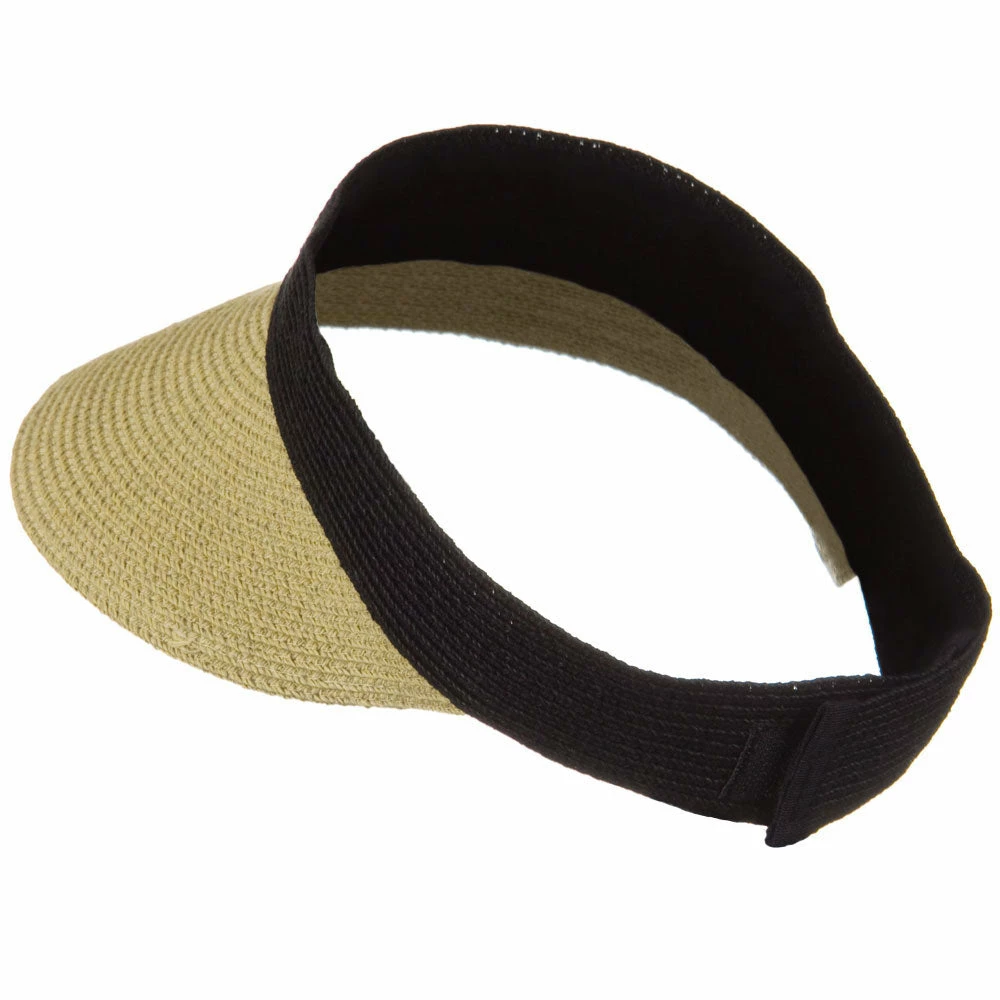 Jeanne Simmons UPF50+ Regular Brim Velcrorized Back Visor - Image 7