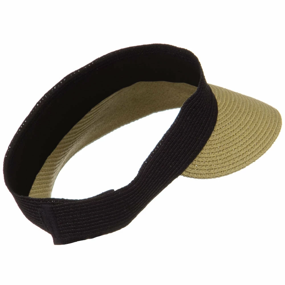 Jeanne Simmons UPF50+ Regular Brim Velcrorized Back Visor - Image 8