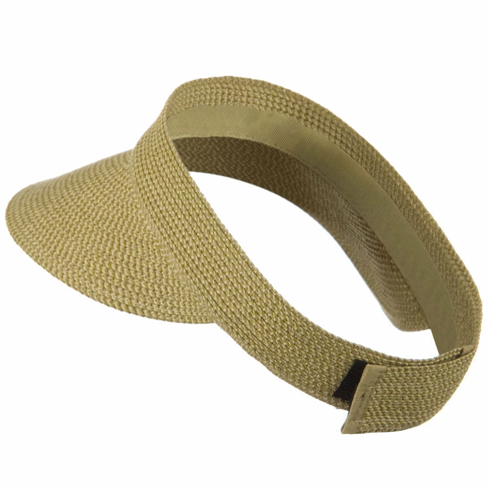 Jeanne Simmons UPF50+ Regular Brim Velcrorized Back Visor - Image 2