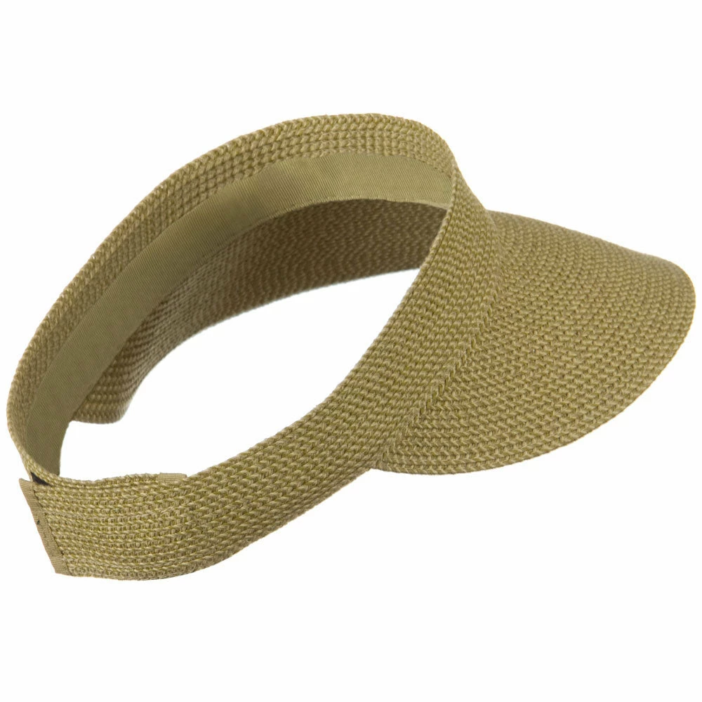 Jeanne Simmons UPF50+ Regular Brim Velcrorized Back Visor - Image 3