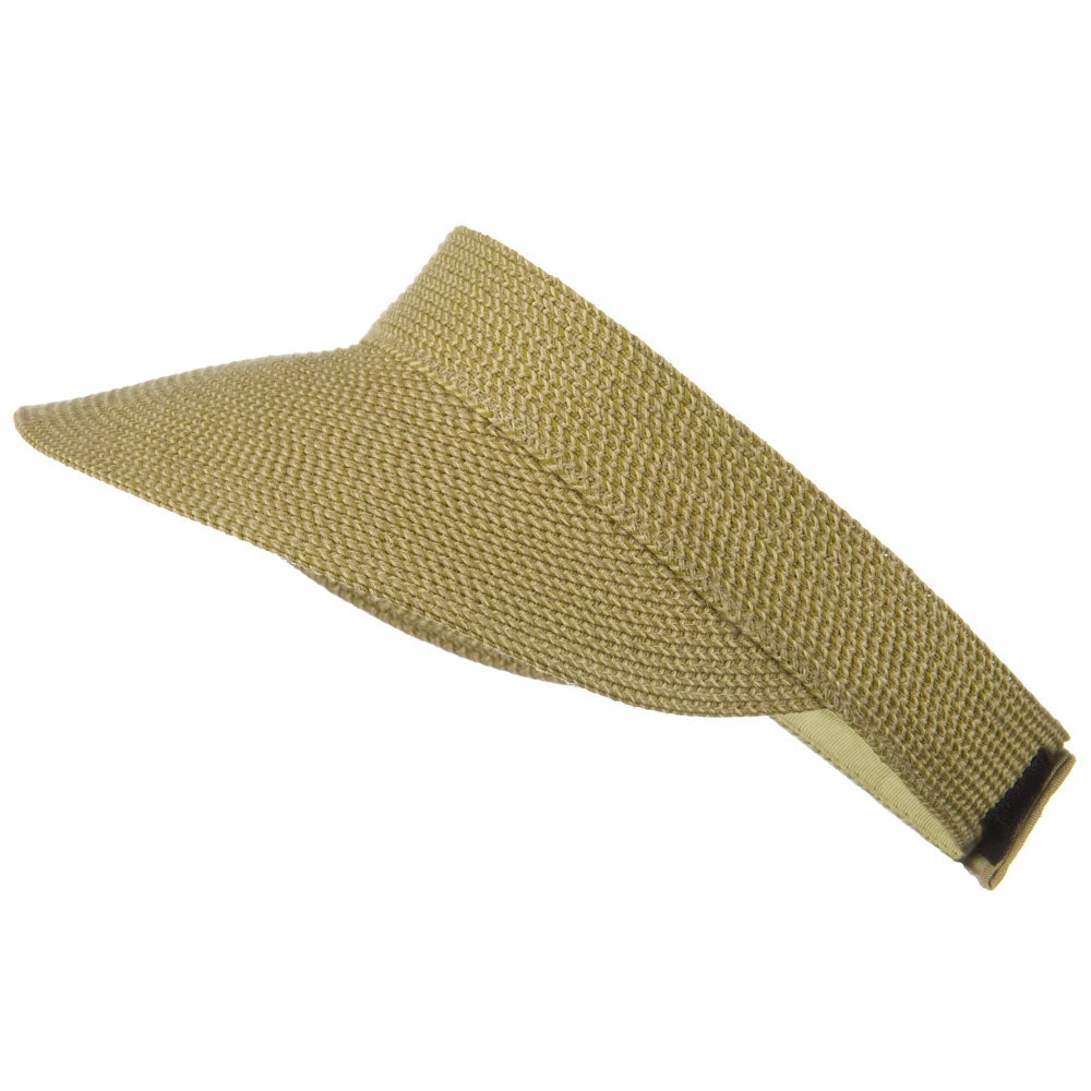 Jeanne Simmons UPF50+ Regular Brim Velcrorized Back Visor - Image 5