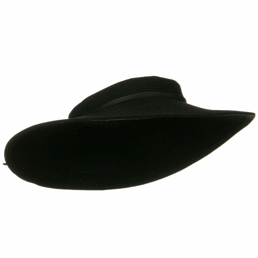 Jeanne Simmons UPF50+ Crownless 4 Inch Wide Brim Visor - Image 4