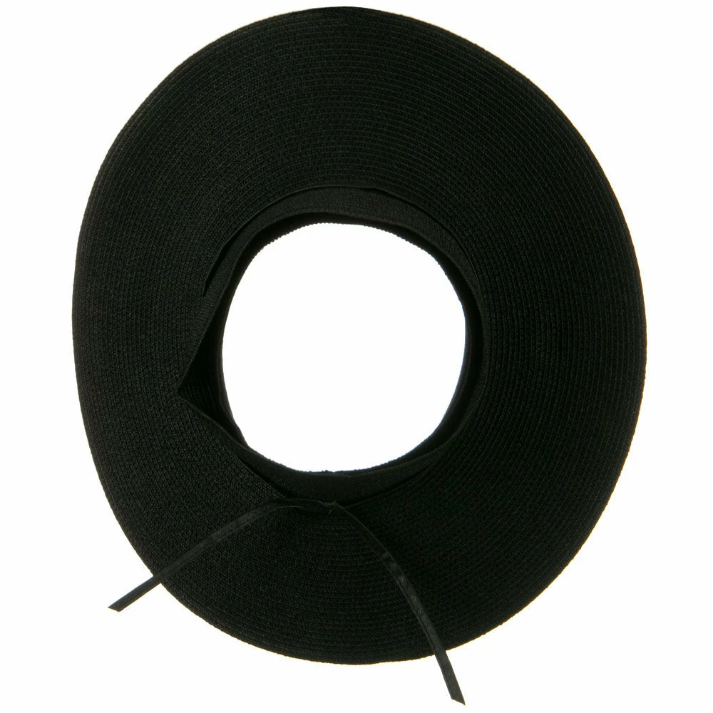 Jeanne Simmons UPF50+ Crownless 4 Inch Wide Brim Visor - Image 5