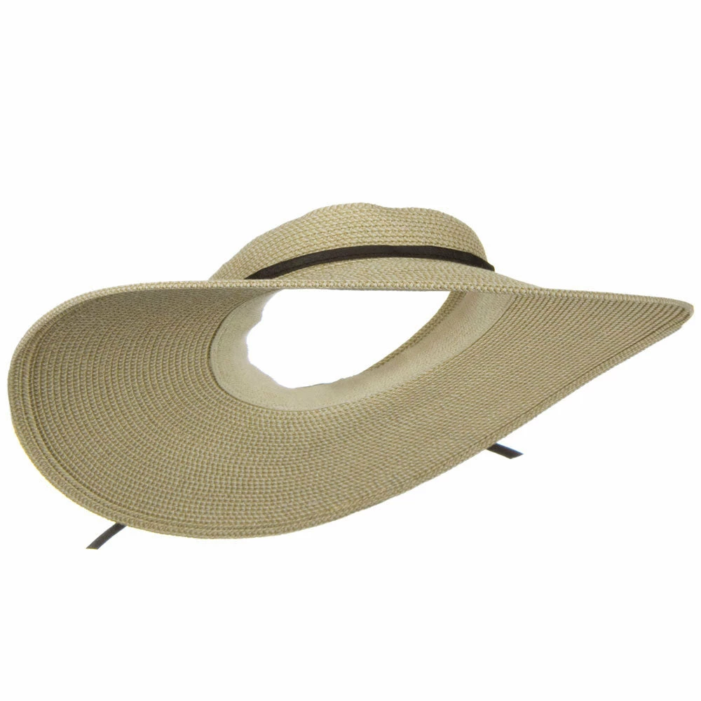 Jeanne Simmons UPF50+ Crownless 4 Inch Wide Brim Visor - Image 19