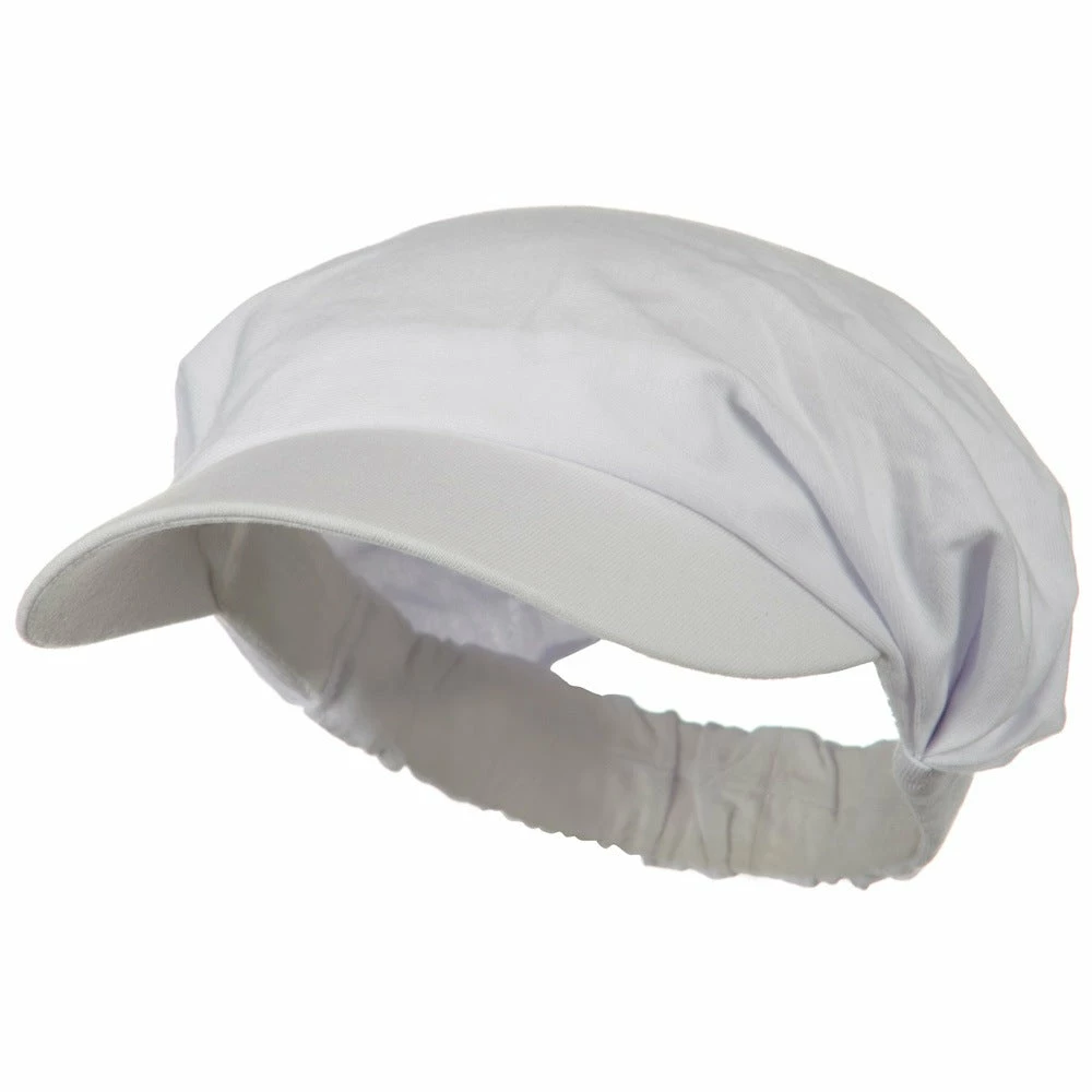 MG Cotton Convertible Elastic Band Visor - Image 6