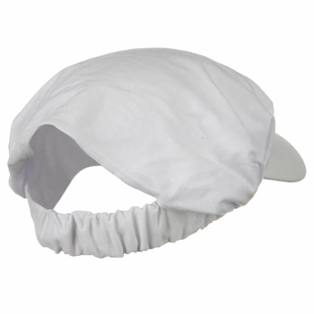 MG Cotton Convertible Elastic Band Visor - Image 8