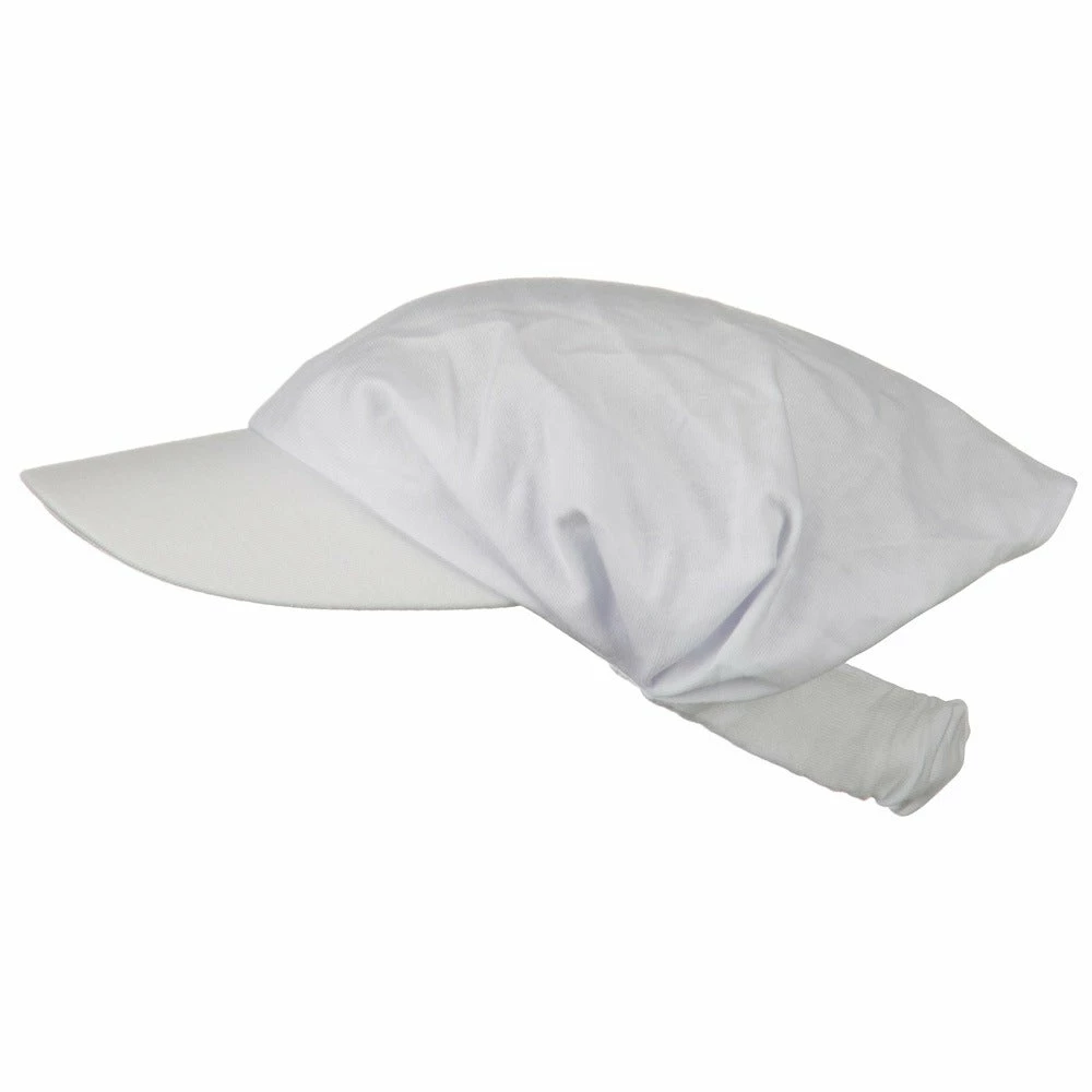 MG Cotton Convertible Elastic Band Visor - Image 9