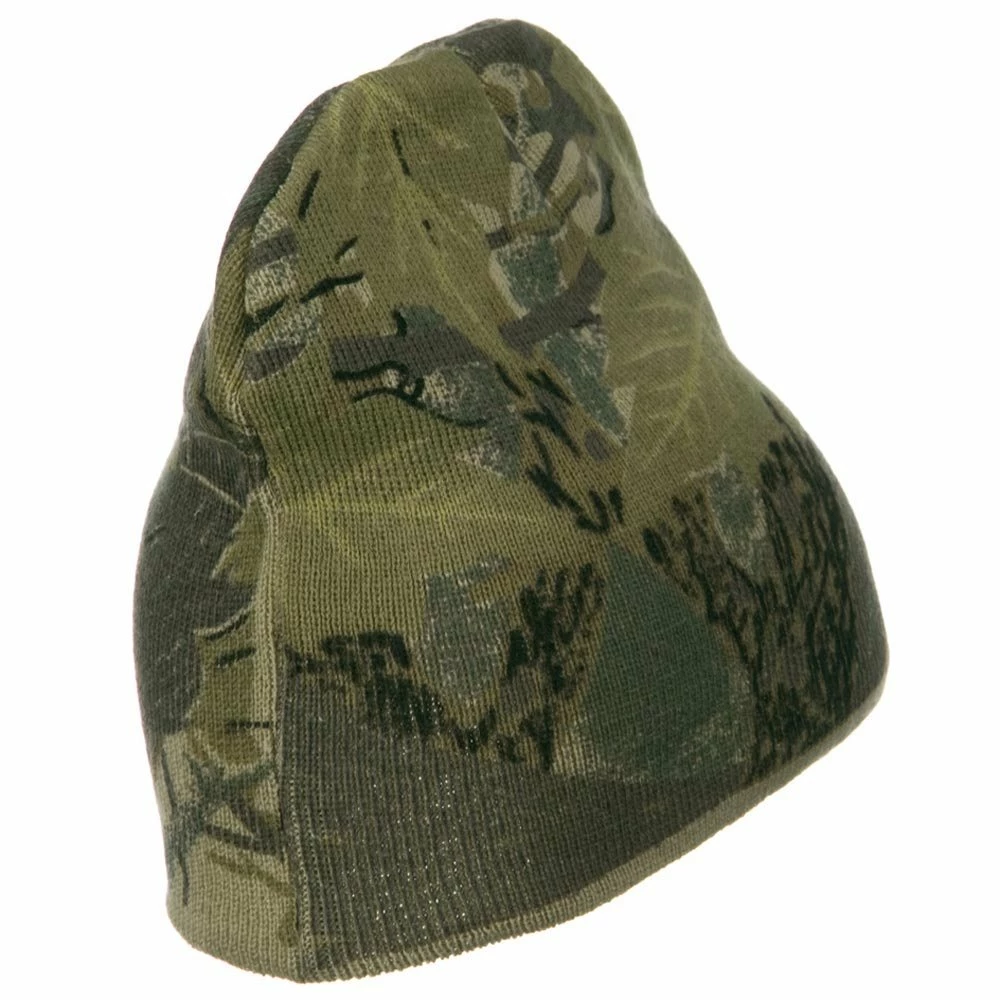 Yupoong Camo Knit Cap - Image 3