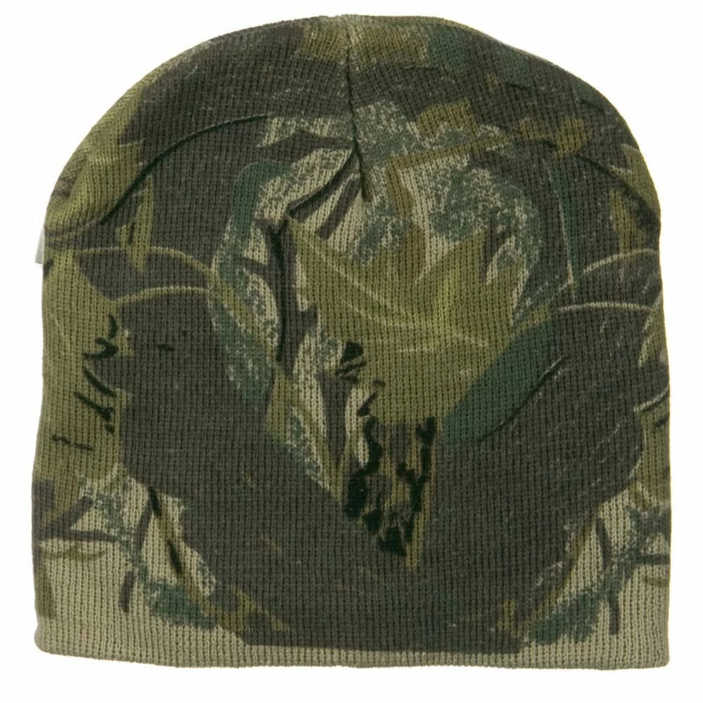 Yupoong Camo Knit Cap - Image 5