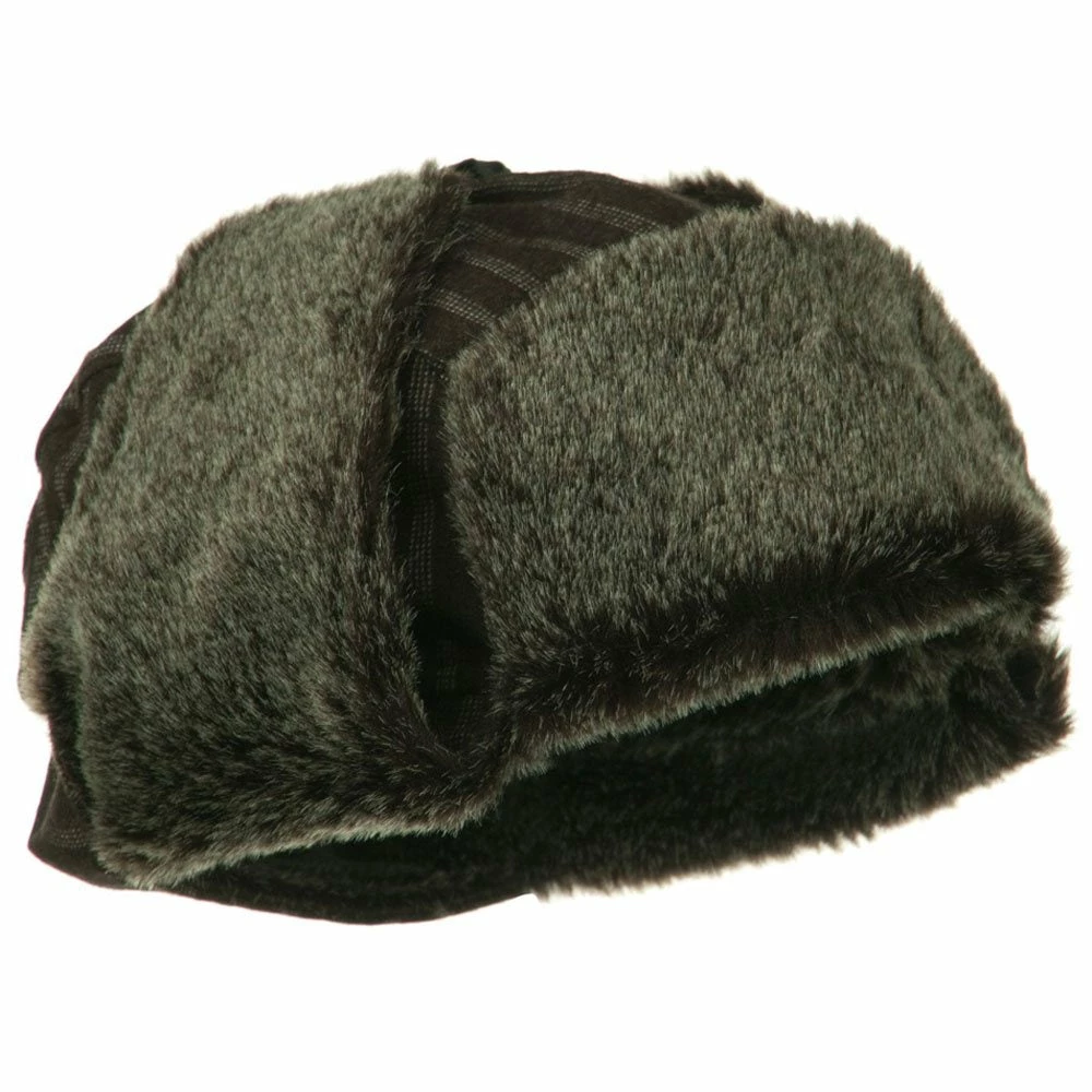 UBI/NYH Blended Polyester Pinstripe Trooper Hat - Image 9