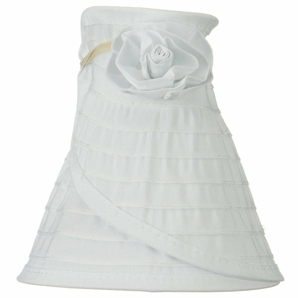 Jeanne Simmons UPF 40+ Ribbon Flower Sewn Braid Roll Up Visor - Image 25