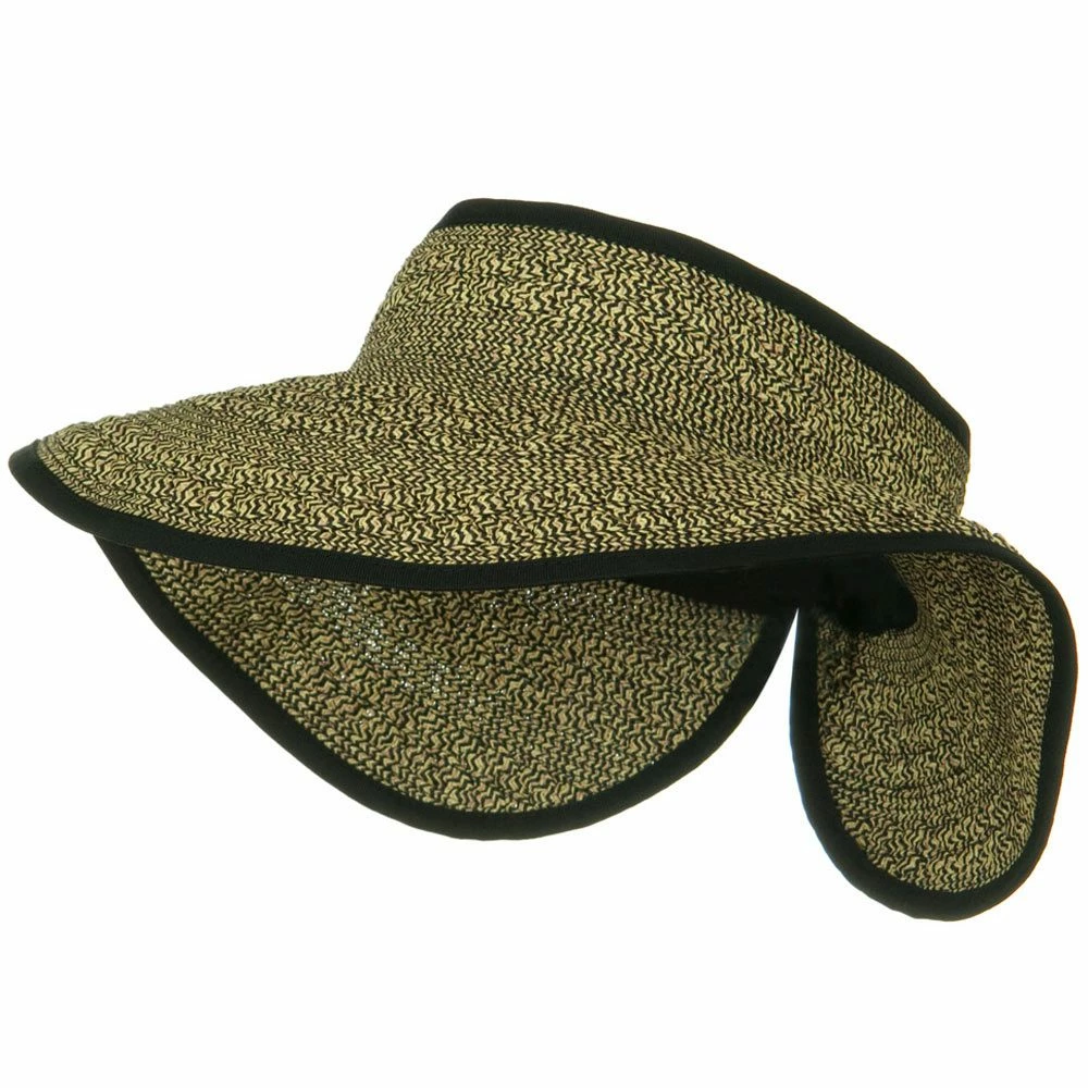 Jeanne Simmons UPF 50+ Roll Up Toyo Wide Brim Visor - Image 6