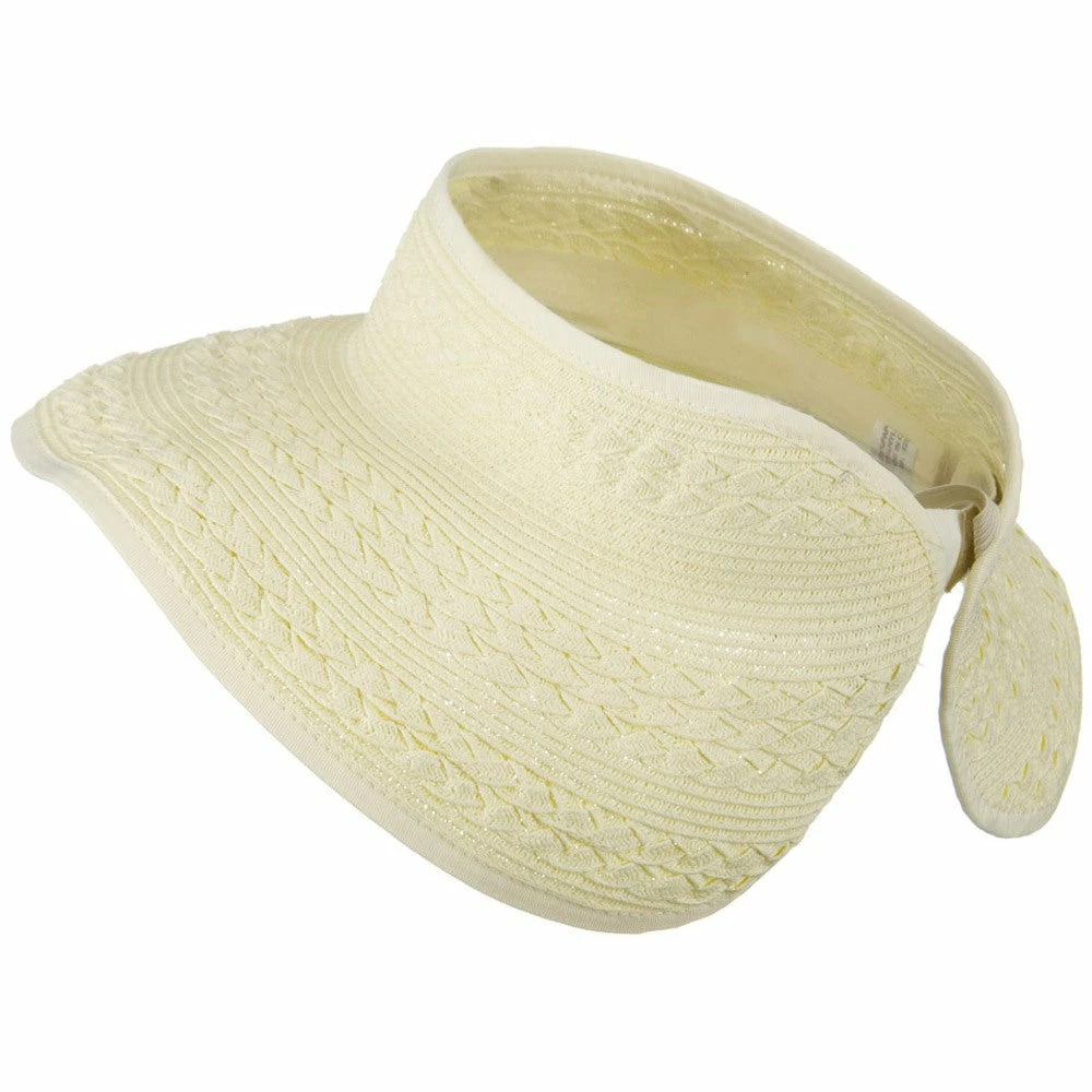 Jeanne Simmons UPF 50+ Roll Up Toyo Wide Brim Visor - Image 12