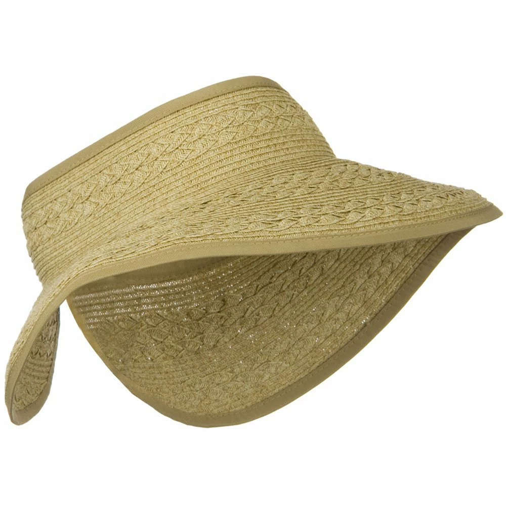 Jeanne Simmons UPF 50+ Roll Up Toyo Wide Brim Visor - Image 19