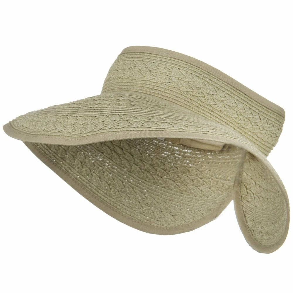 Jeanne Simmons UPF 50+ Roll Up Toyo Wide Brim Visor - Image 21