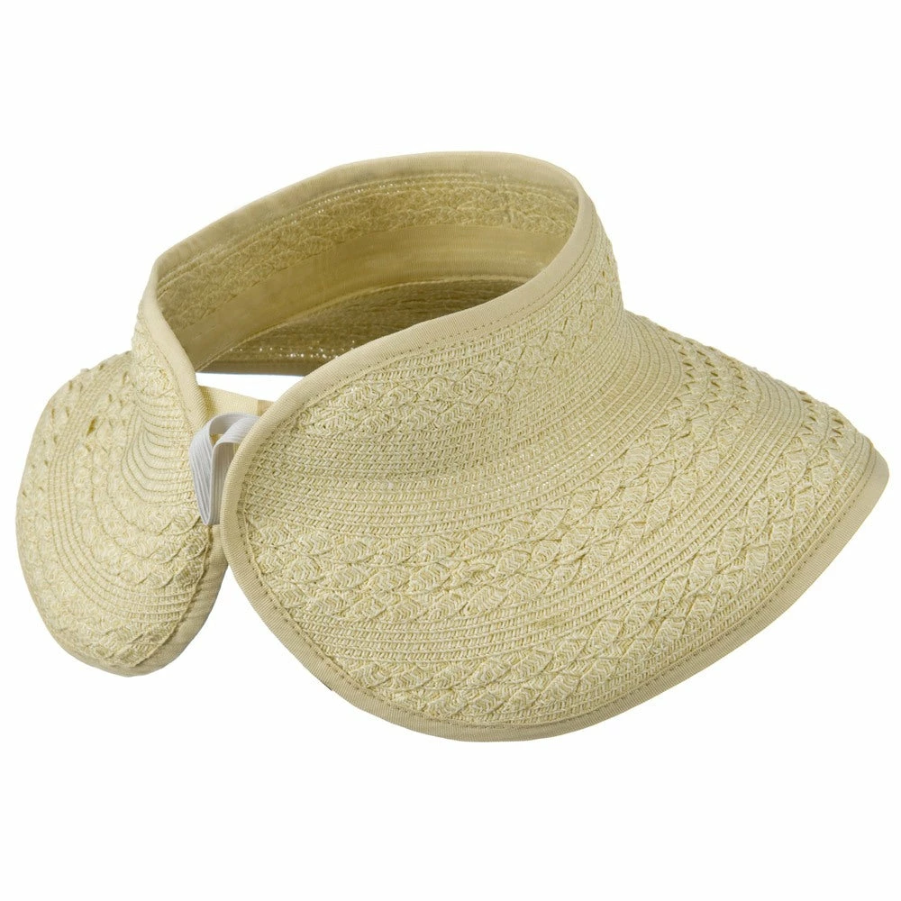 Jeanne Simmons UPF 50+ Roll Up Toyo Wide Brim Visor - Image 28