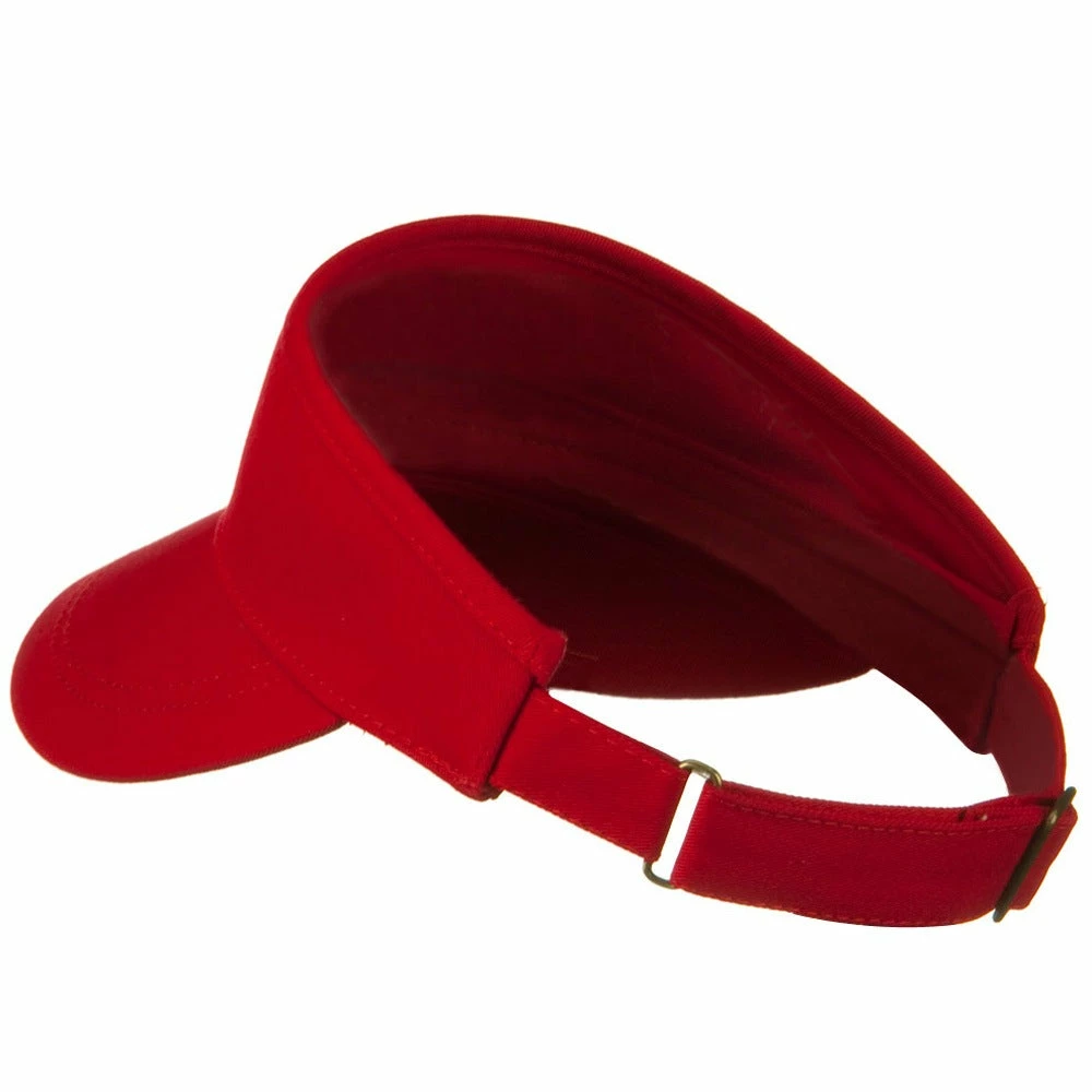 Superior Cotton Twill Summer Sun Visor - Image 7