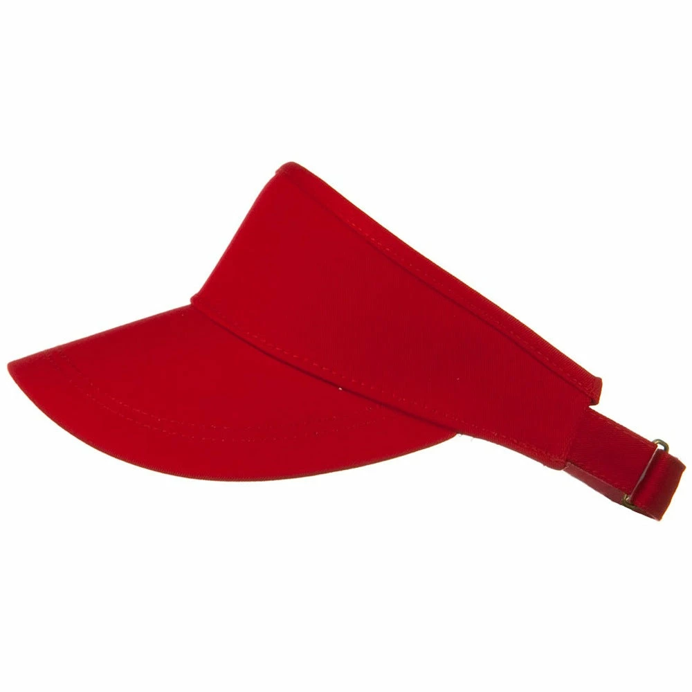Superior Cotton Twill Summer Sun Visor - Image 10