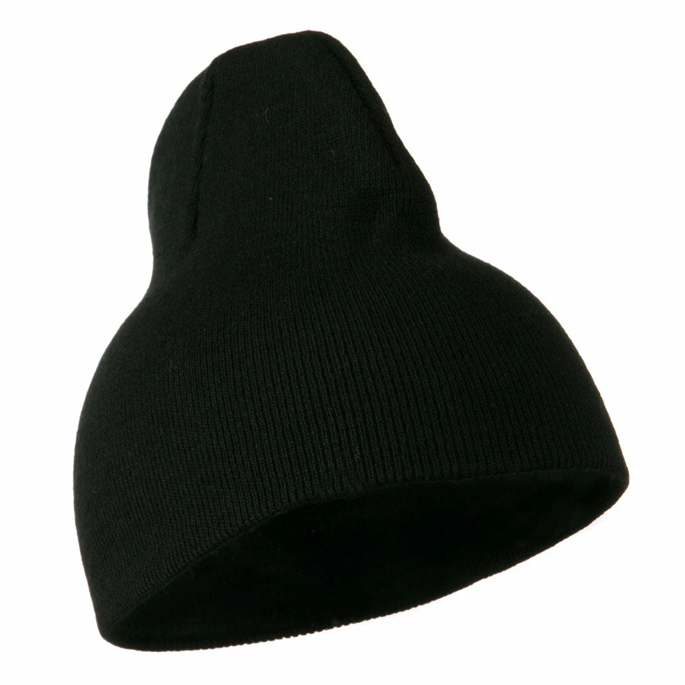 Cameo 8 Inch Acrylic Short Blank Beanie - Image 7