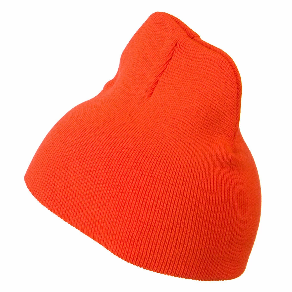 Cameo 8 Inch Acrylic Short Blank Beanie - Image 17