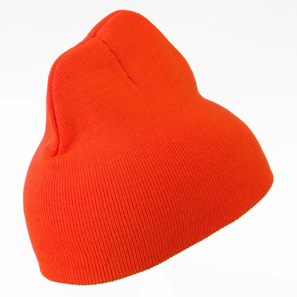Cameo 8 Inch Acrylic Short Blank Beanie - Image 18
