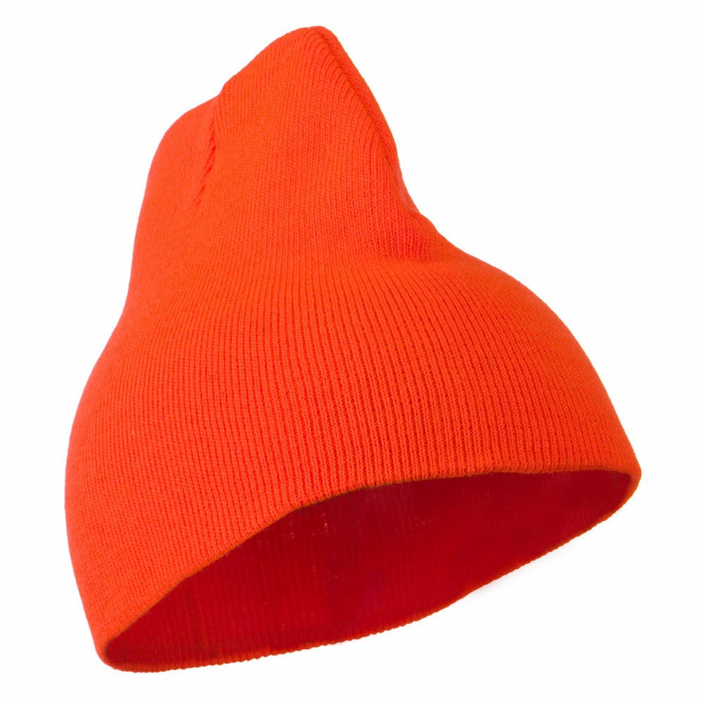 Cameo 8 Inch Acrylic Short Blank Beanie - Image 19
