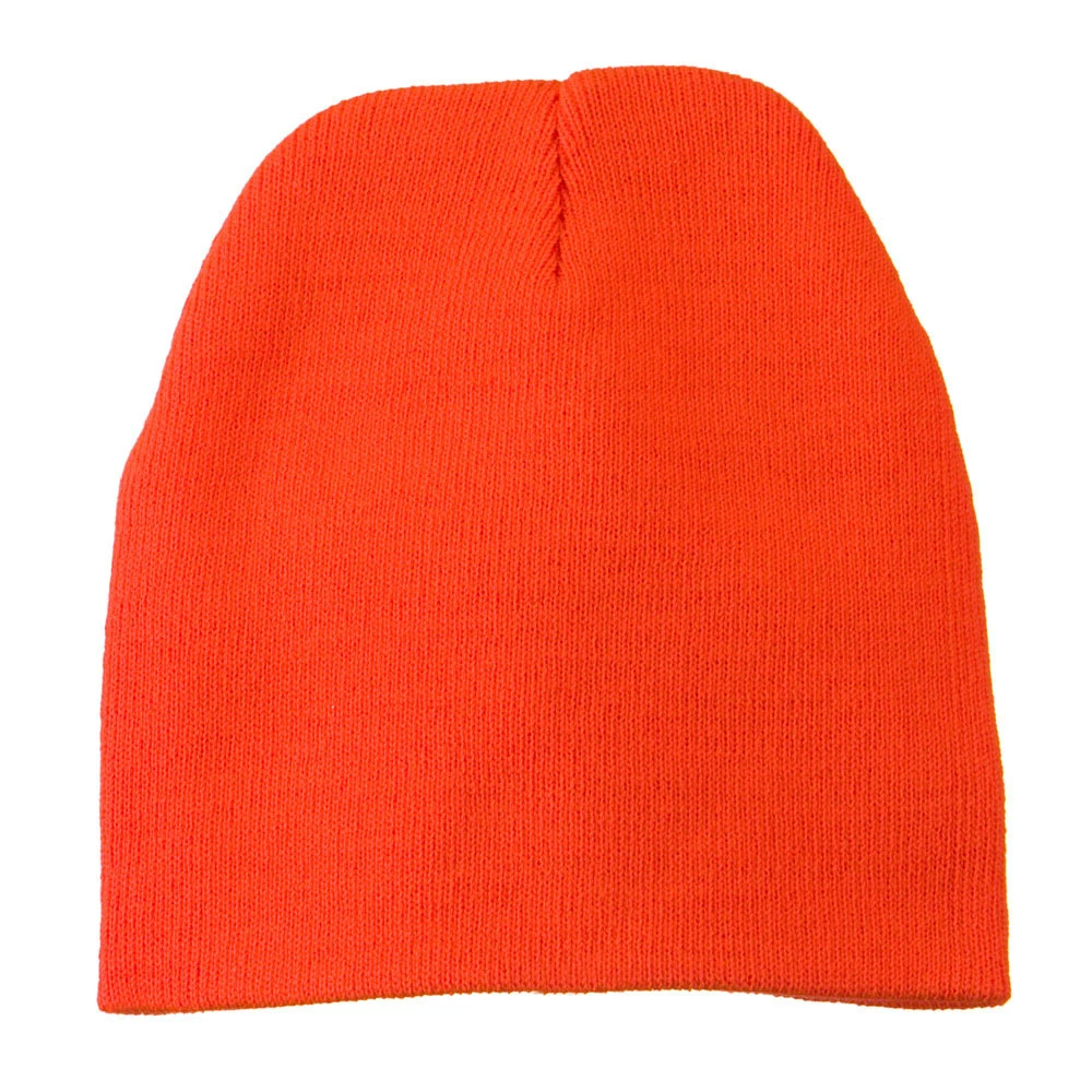 Cameo 8 Inch Acrylic Short Blank Beanie - Image 20