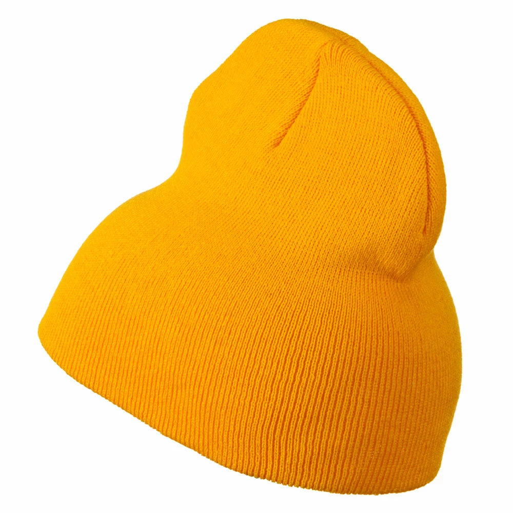 Cameo 8 Inch Acrylic Short Blank Beanie - Image 24