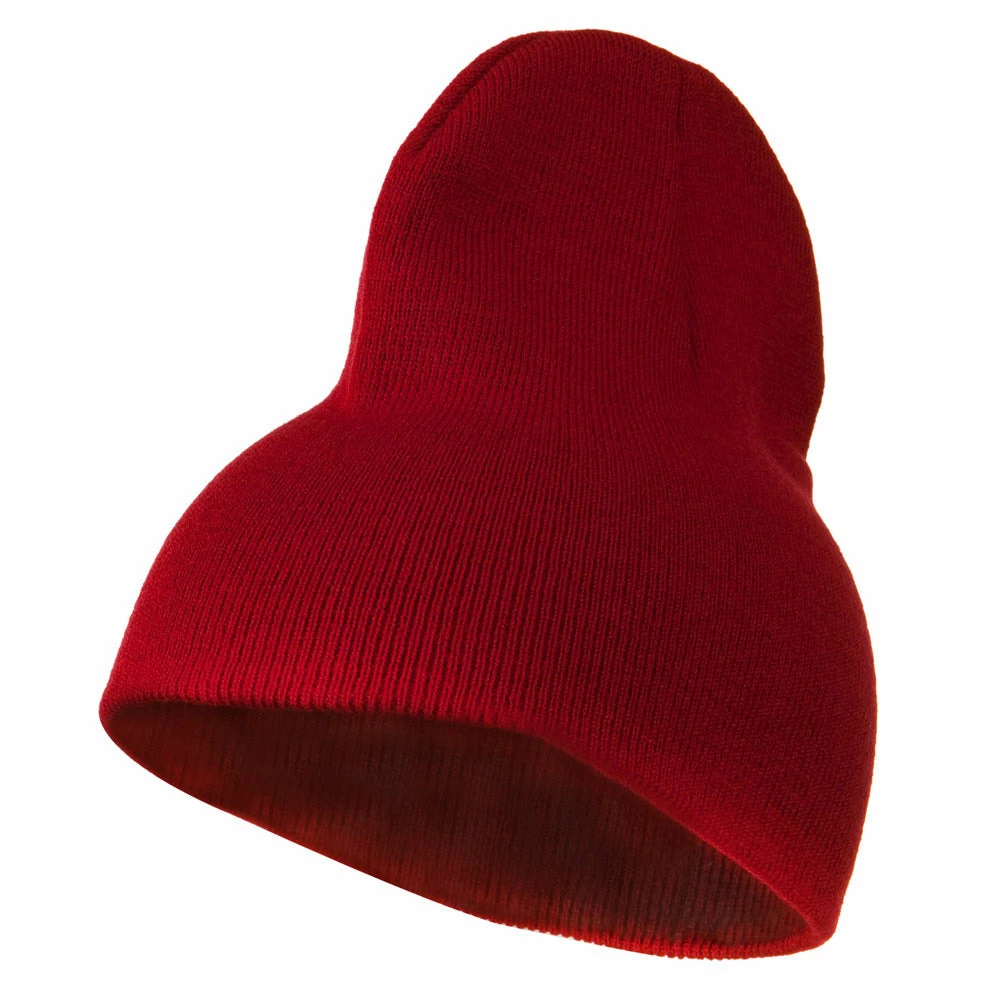 Cameo 8 Inch Acrylic Short Blank Beanie - Image 26