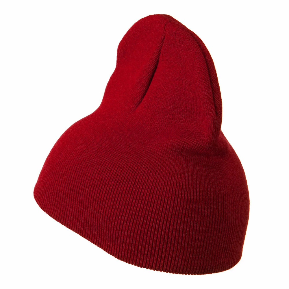 Cameo 8 Inch Acrylic Short Blank Beanie - Image 28