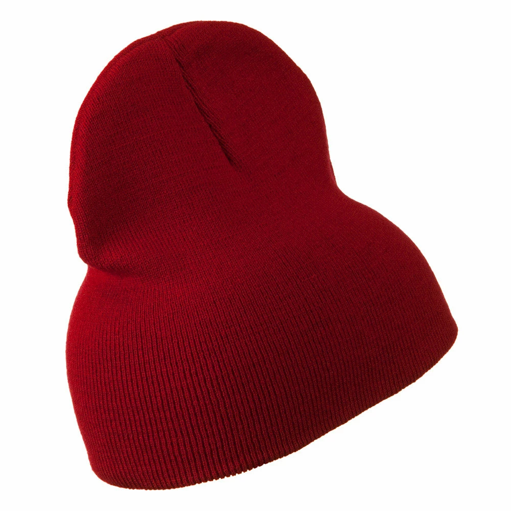 Cameo 8 Inch Acrylic Short Blank Beanie - Image 27