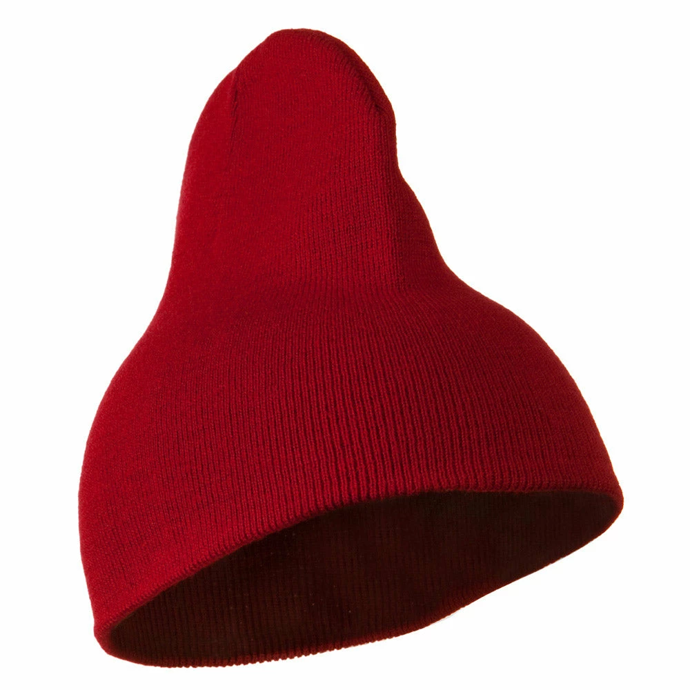 Cameo 8 Inch Acrylic Short Blank Beanie - Image 29