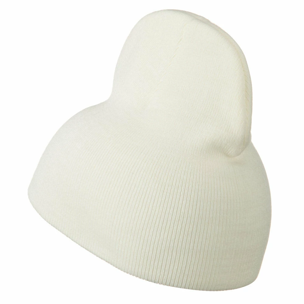 Cameo 8 Inch Acrylic Short Blank Beanie - Image 39