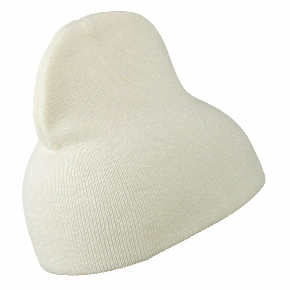 Cameo 8 Inch Acrylic Short Blank Beanie - Image 40