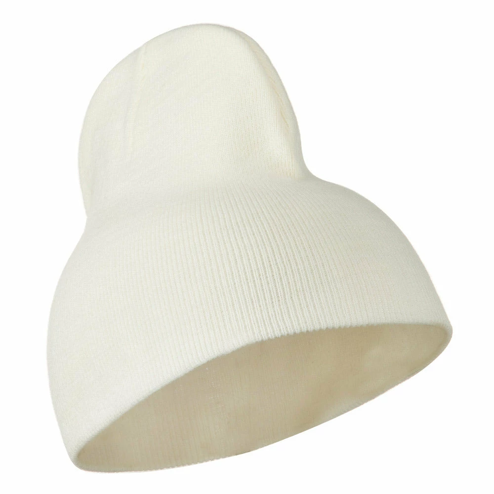 Cameo 8 Inch Acrylic Short Blank Beanie - Image 38