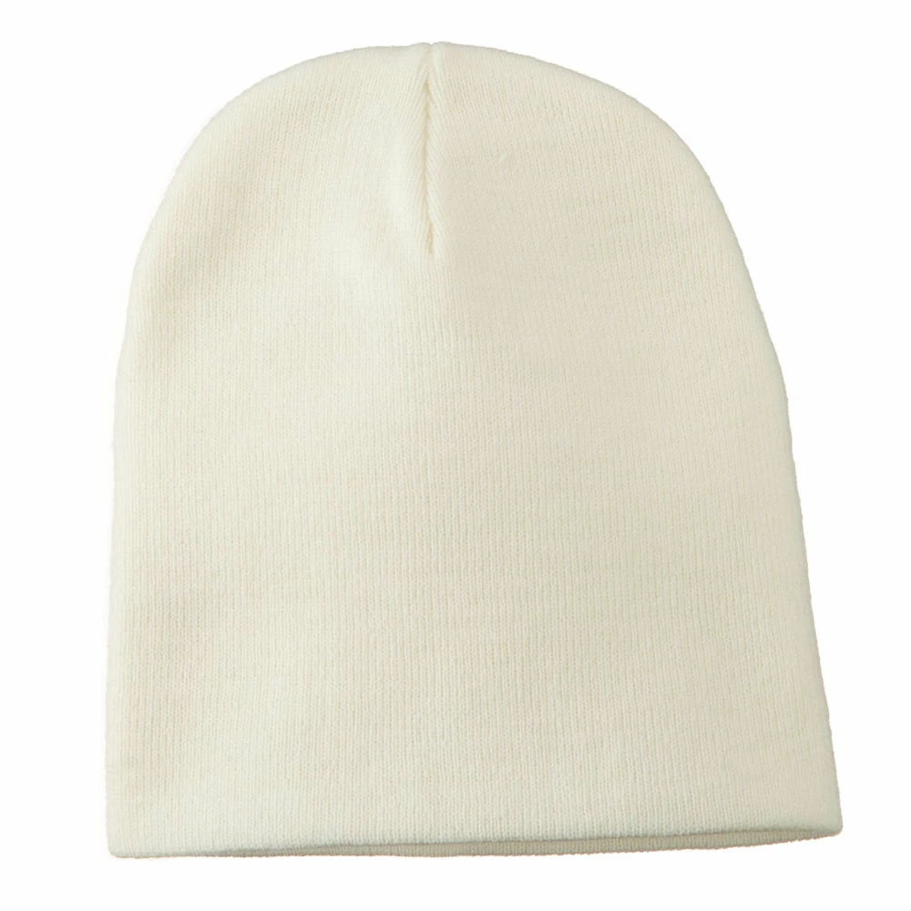 Cameo 8 Inch Acrylic Short Blank Beanie - Image 37
