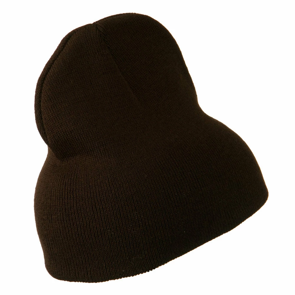 Cameo 8 Inch Acrylic Short Blank Beanie - Image 43