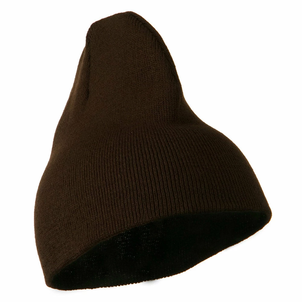 Cameo 8 Inch Acrylic Short Blank Beanie - Image 44