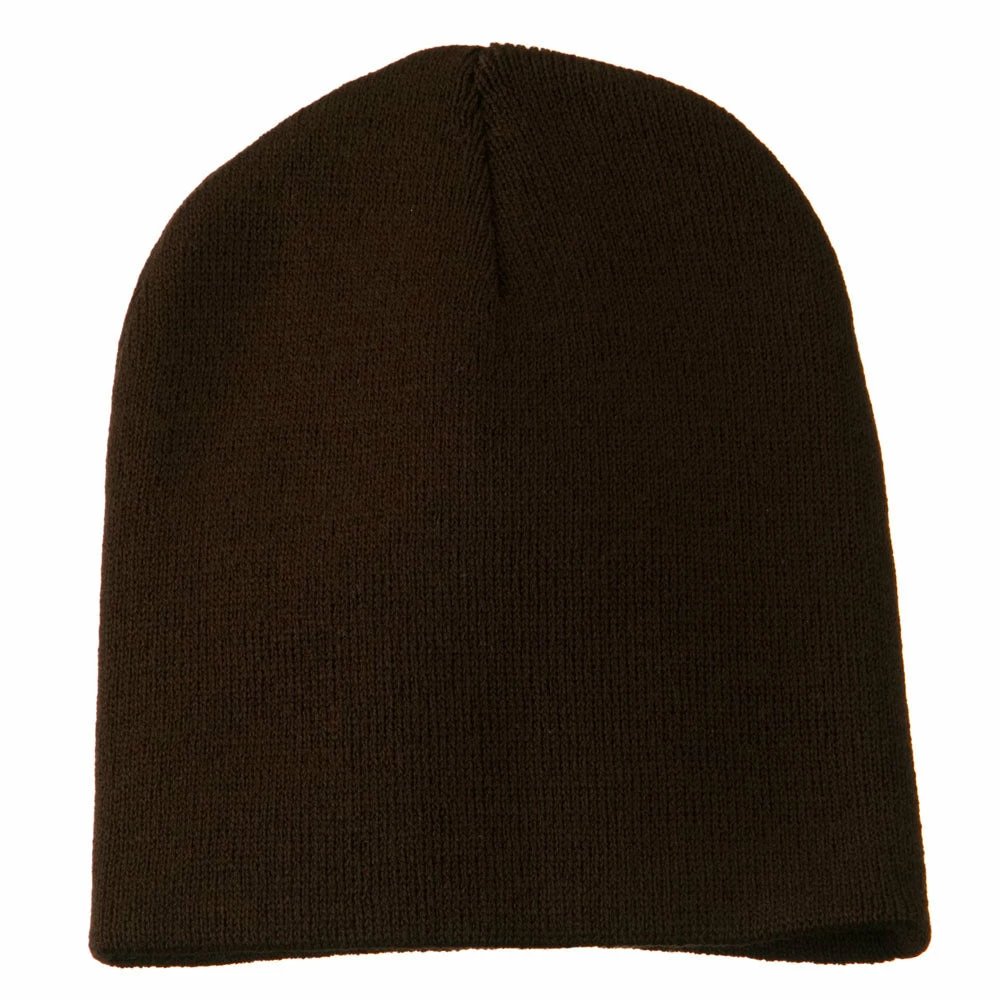 Cameo 8 Inch Acrylic Short Blank Beanie - Image 45