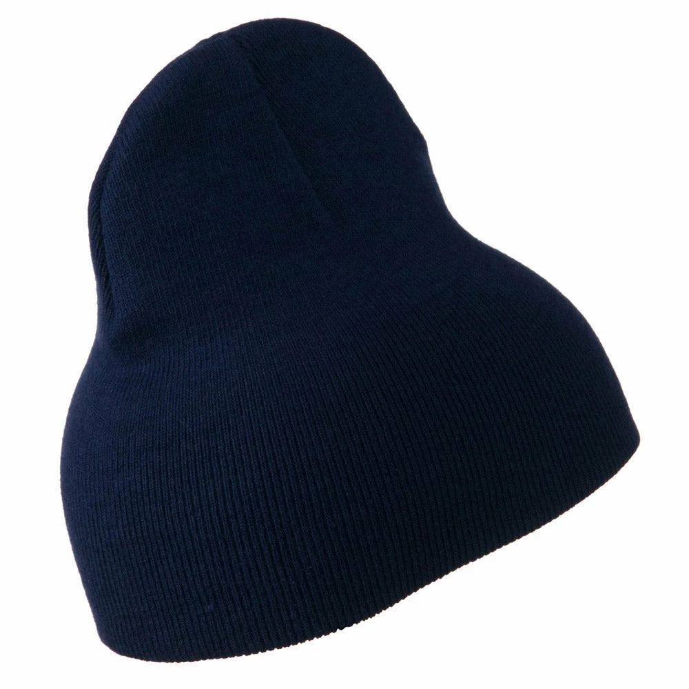 Cameo 8 Inch Acrylic Short Blank Beanie - Image 48