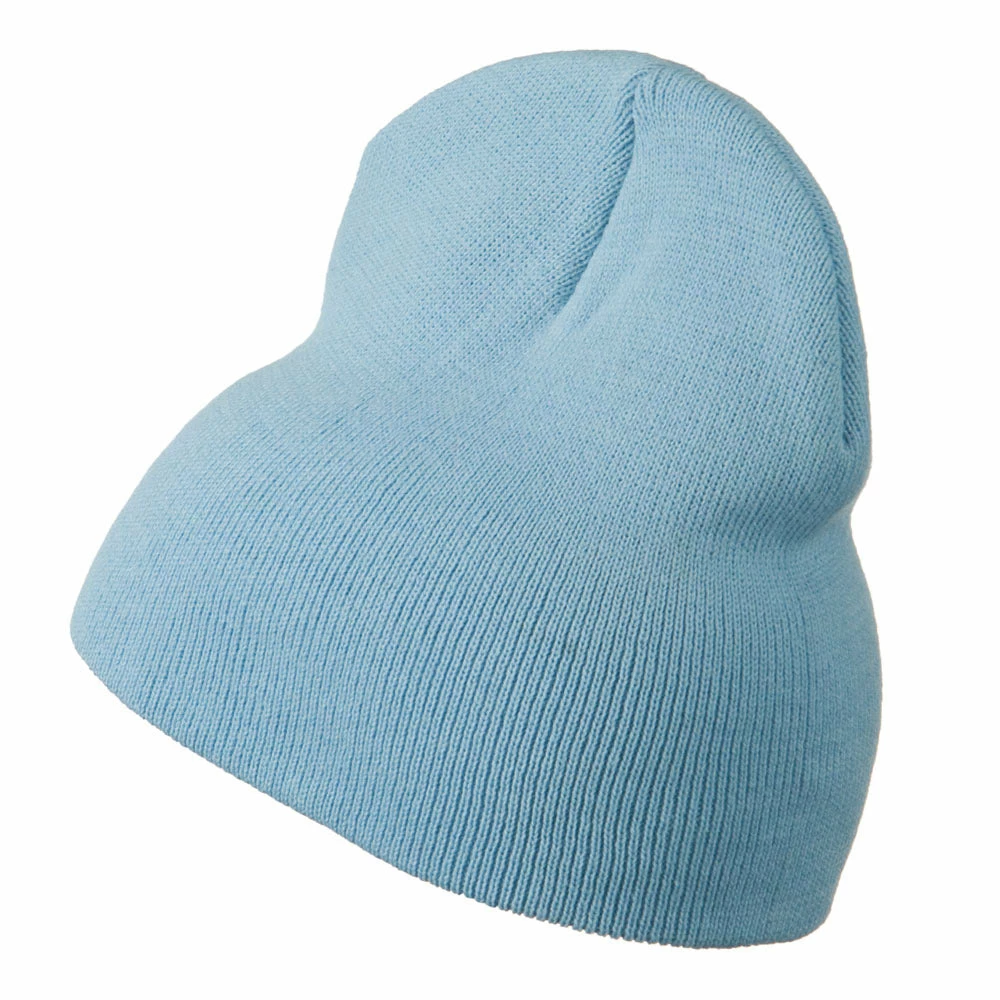 Cameo 8 Inch Acrylic Short Blank Beanie - Image 60