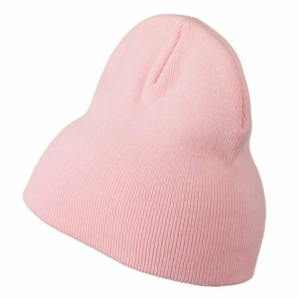 Cameo 8 Inch Acrylic Short Blank Beanie - Image 64