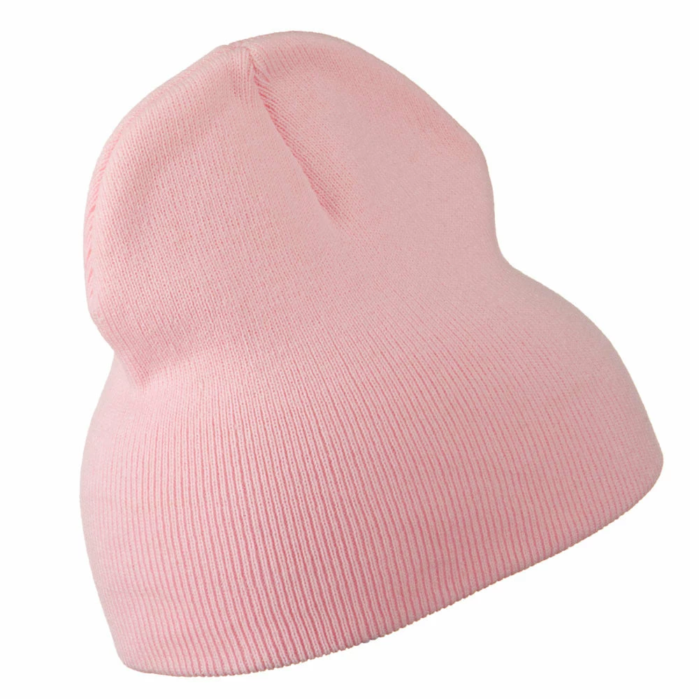Cameo 8 Inch Acrylic Short Blank Beanie - Image 63