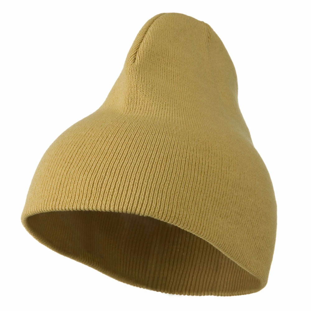 Cameo 8 Inch Acrylic Short Blank Beanie