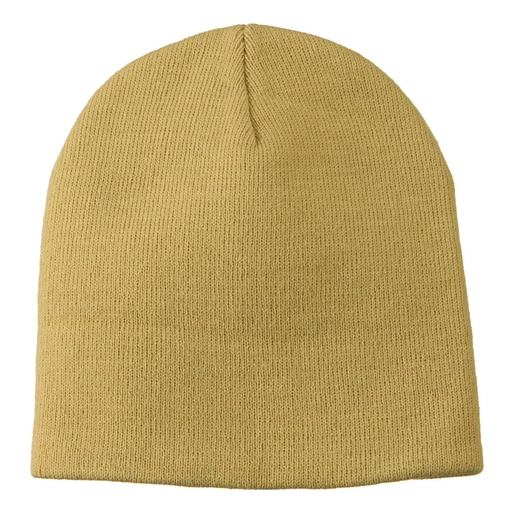 Cameo 8 Inch Acrylic Short Blank Beanie - Image 5