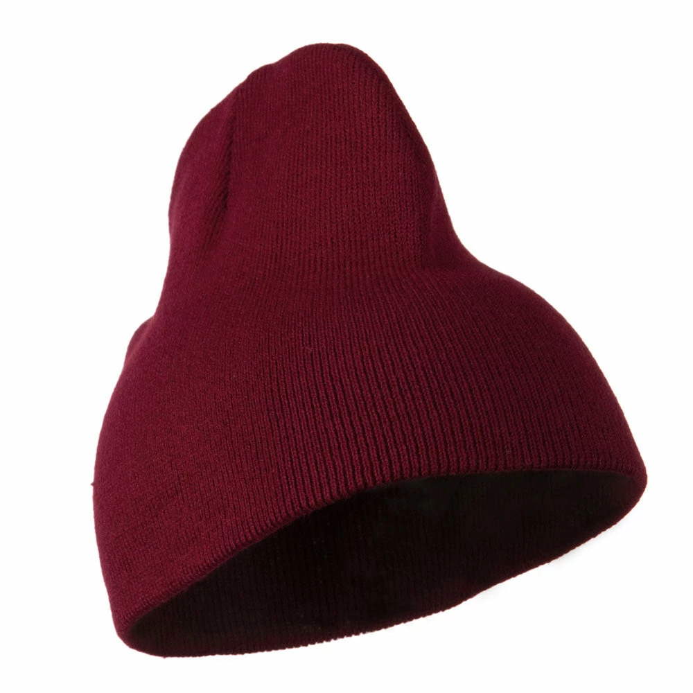 Cameo 8 Inch Acrylic Short Blank Beanie - Image 68