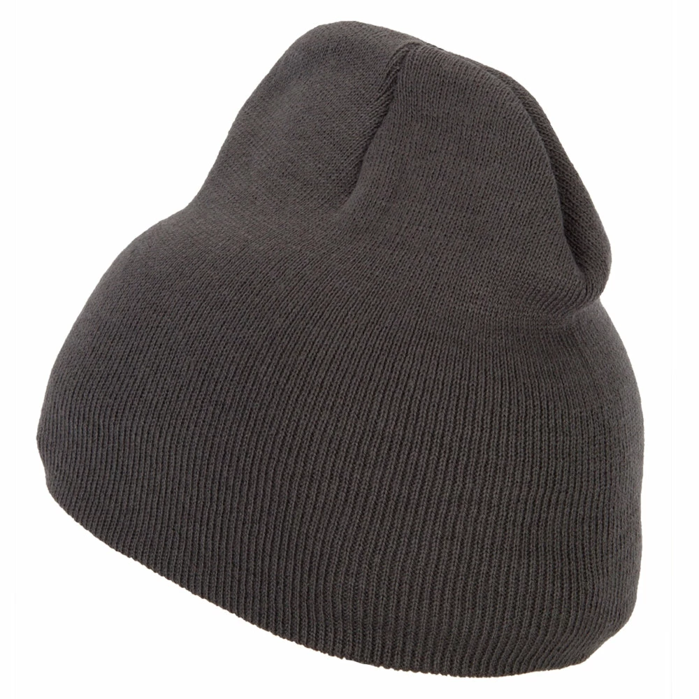 Cameo 8 Inch Acrylic Short Blank Beanie - Image 75